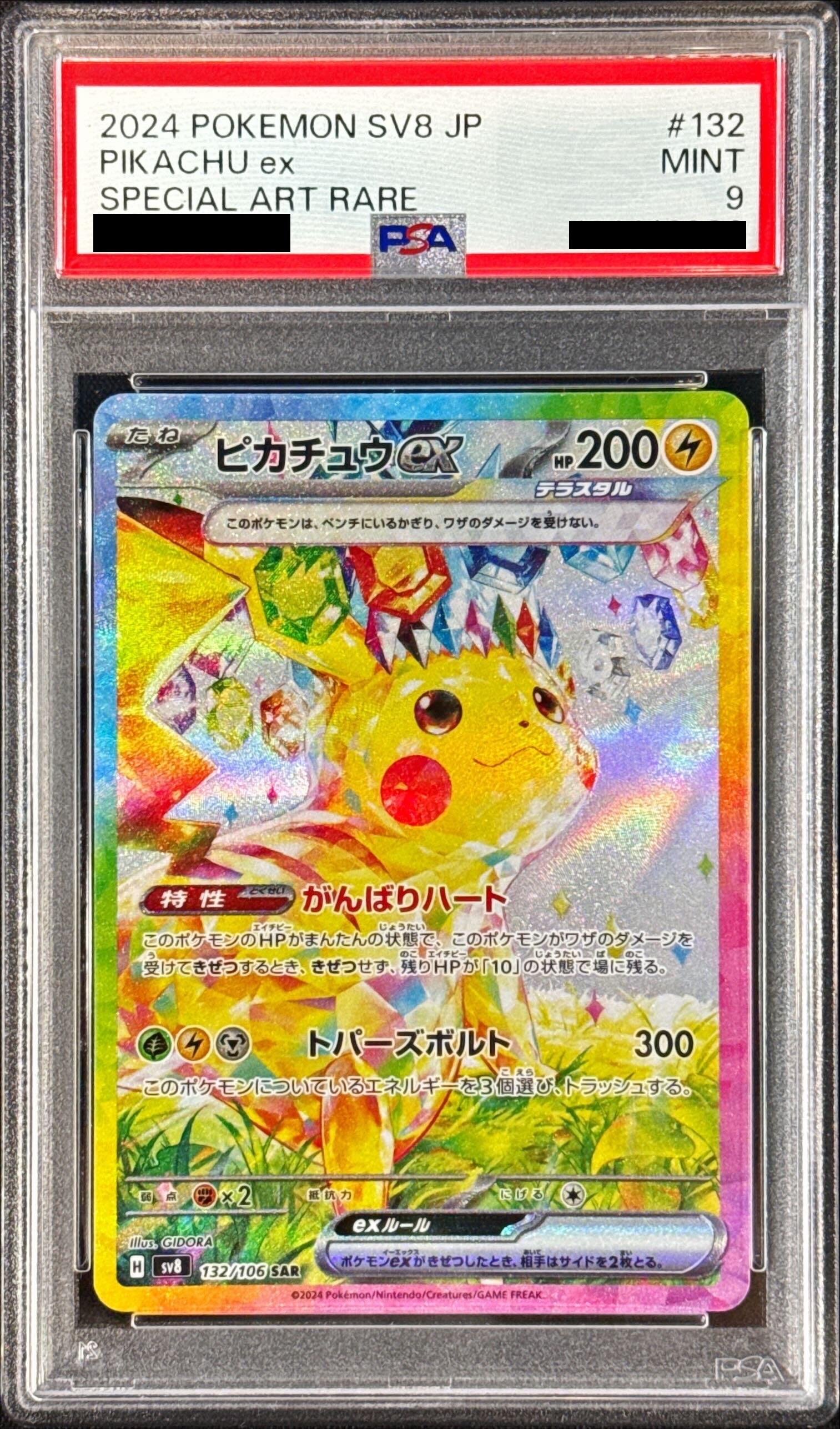 ポケモンカード ピカチュウex 横浜 WCS プロモ PSA10 PSA10