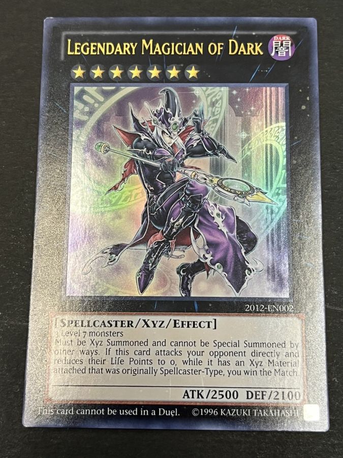 遊戯王 伝説の闇の魔導師 エクストラシークレットレア 美品 遊戯王 第8期