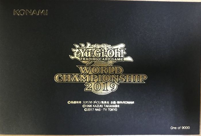遊戯王 世界大会 2018 記念カード 遊戯王 WCS2018 来場者特典 遊戯王