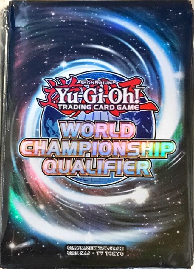 希少】遊戯王 スリーブ WCQ 2011 赤 80枚 5D's 遊戯王 スリーブ WCQ