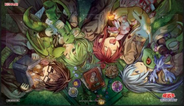 デュエルフィールド 精霊術の使い手 状態A-〕プレイマット『精霊術の