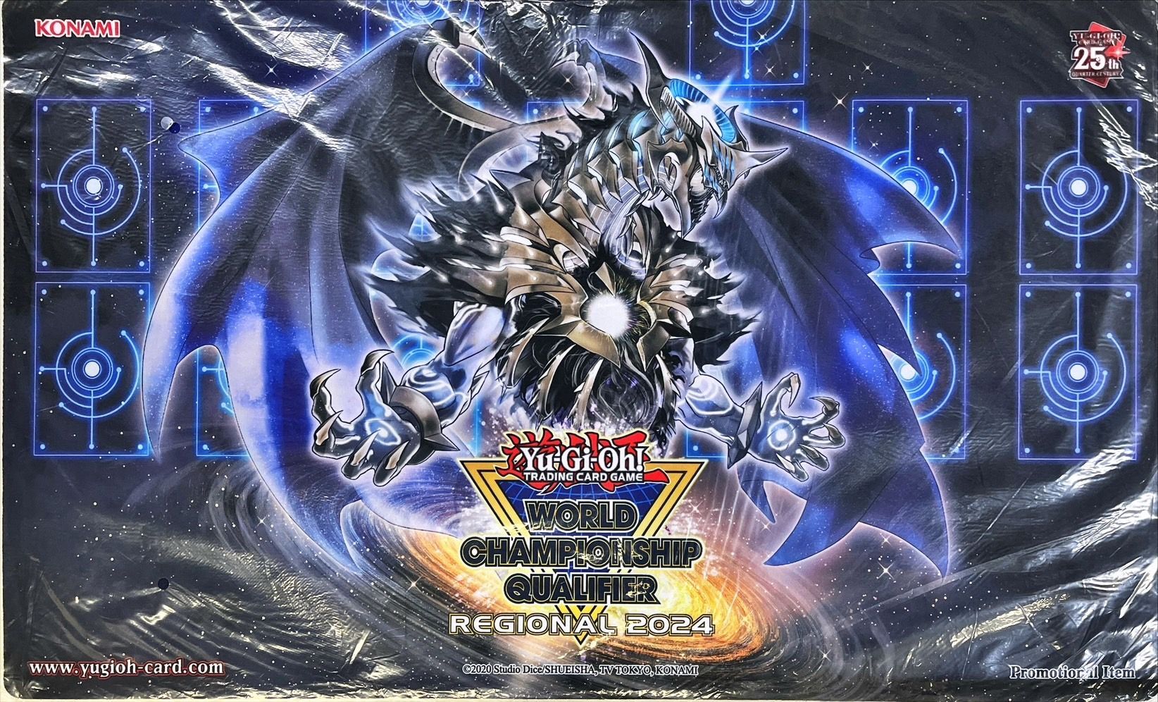 ブラックホールドラゴン 遊戯王 海外公式 プレイマット 状態A-〕プレイ