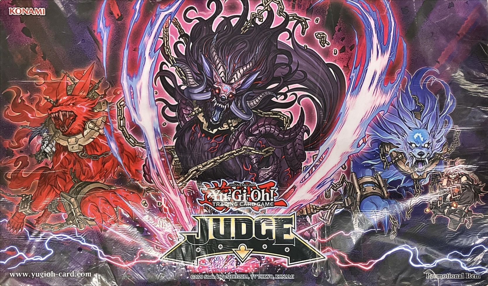遊戯王 公式 プレイマット 破械 JUDGE 2020 未開封 EU版 破械 プレイマット
