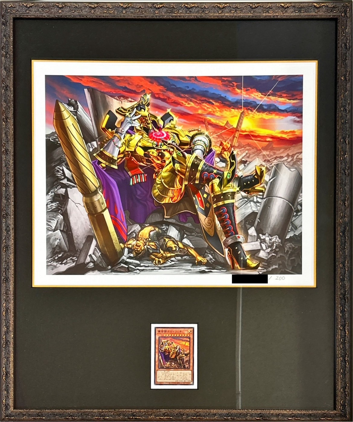 HIGH-RESOLUTION ARTWORK SERIES 黄金卿エルドリッチ 状態A-〕黄金卿