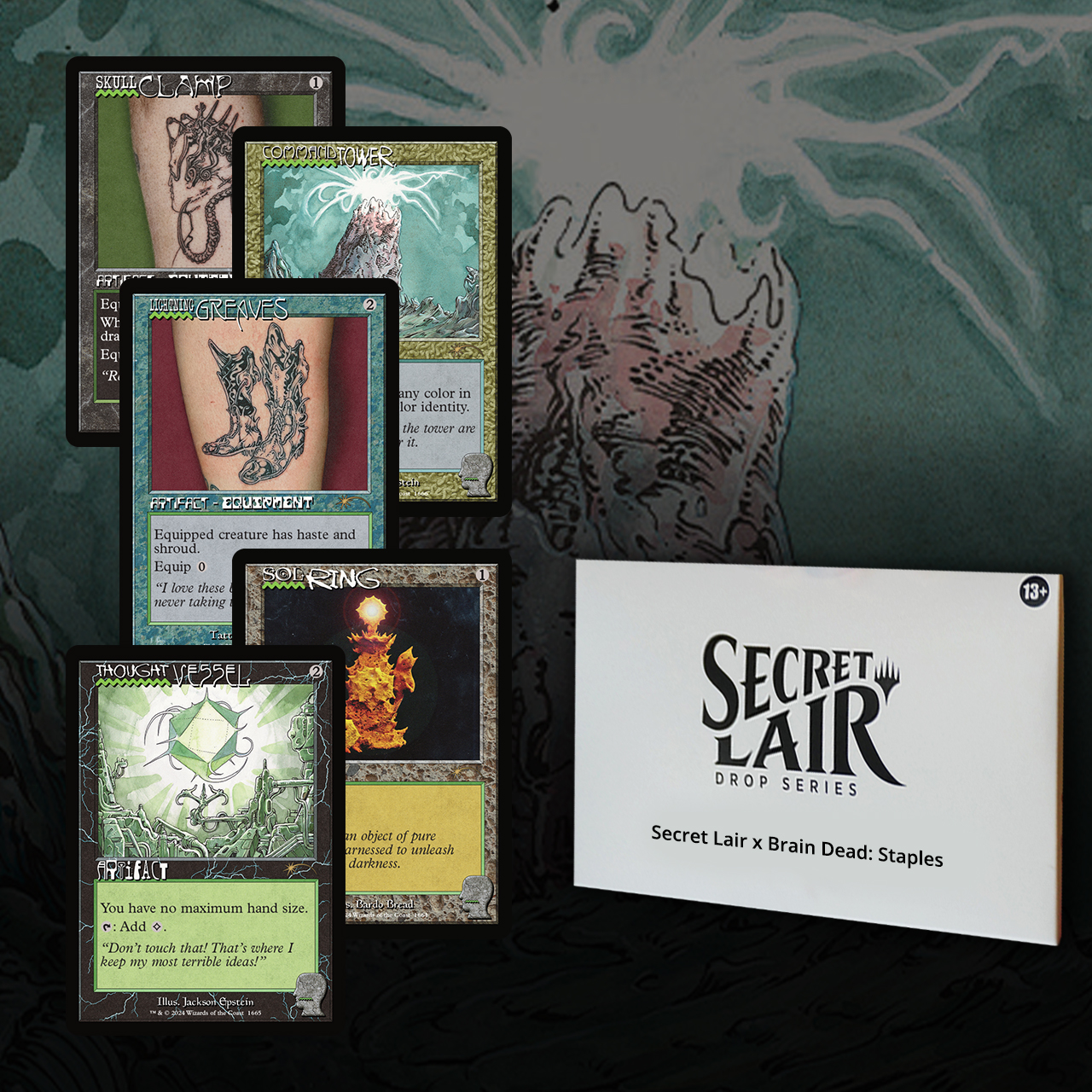 マジック：ザ・ギャザリング Secret Lair x Brain Dead: Staples