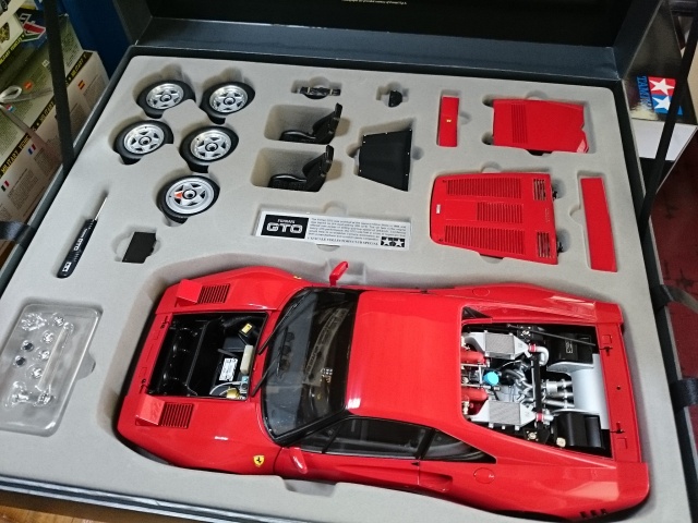 ミニカー買取実績】TAMIYA 1:12 フェラーリ 288 GTO セミアッセンブル