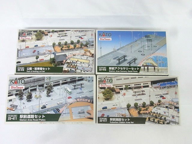 カトージオタウン 駅前道路等セット ジオタウン 駅前道路セット