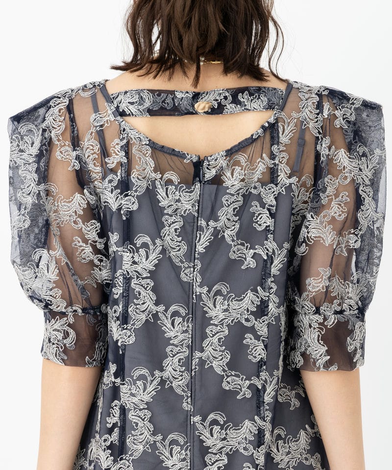 スーツ・フォーマル・ドレス LERURE Original paisley patterndress LE