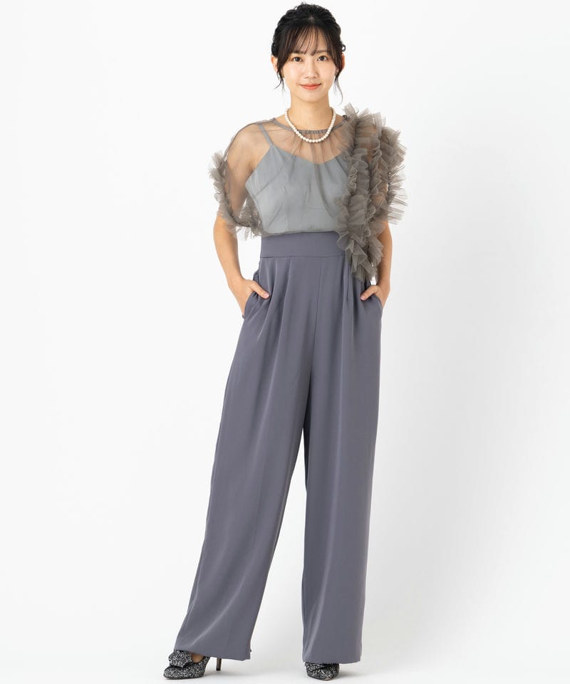 新品 ラグナムーン LADYチュールドッキングコンビネゾン ミント S