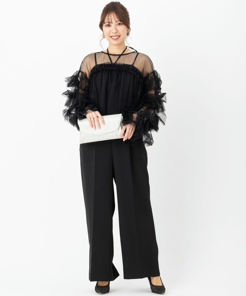 ANDRESD】オールインワン+チュールトップスセット販売