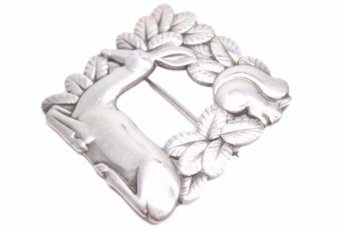 ジョージジェンセン シルバー925 321 ブローチ ジョージジェンセン