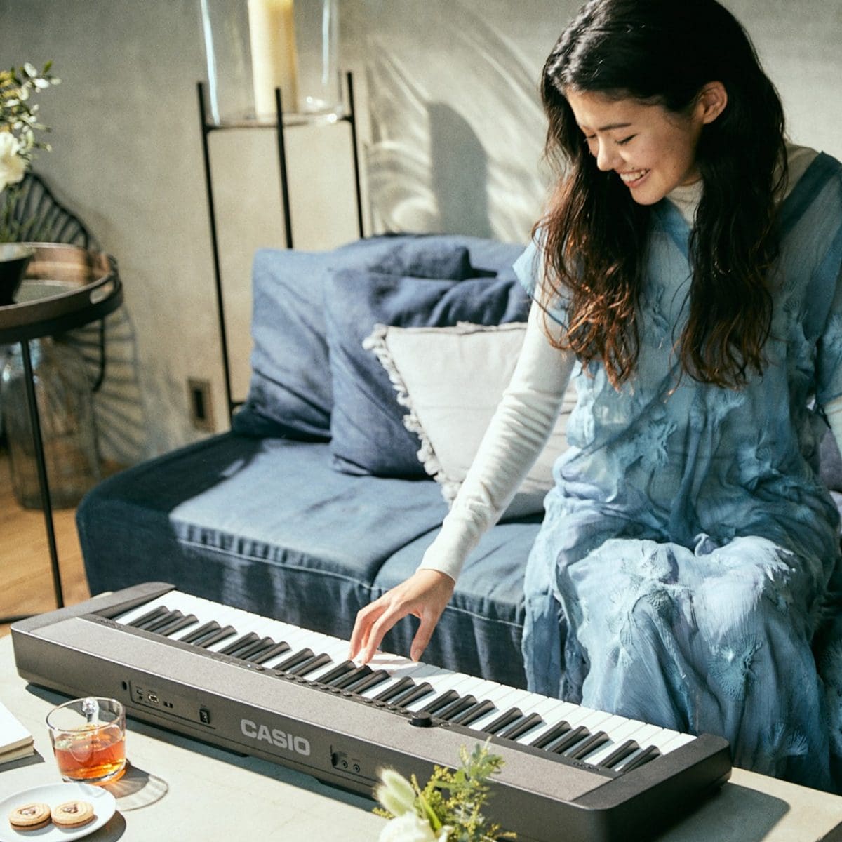 CT-S1BK | Casiotone 61 Key Black Portable Keyboard | CASIO