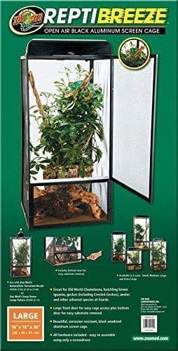 Zoomed Reptibreeze Chameleon Habitat |Chameleon Cages cheap