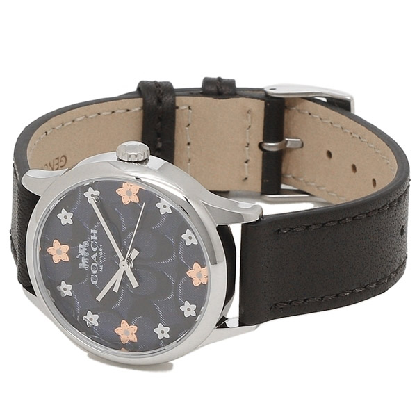 ✨極美品✨箱 説明書付き COACH 花柄ダイヤル レディース腕時計 ✨極美