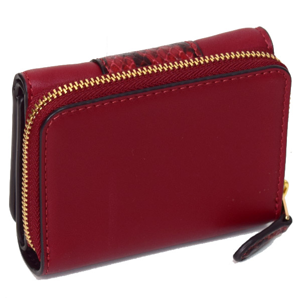 COACH】コーチ スムースレザー スネークエンボスドレザー パイソン