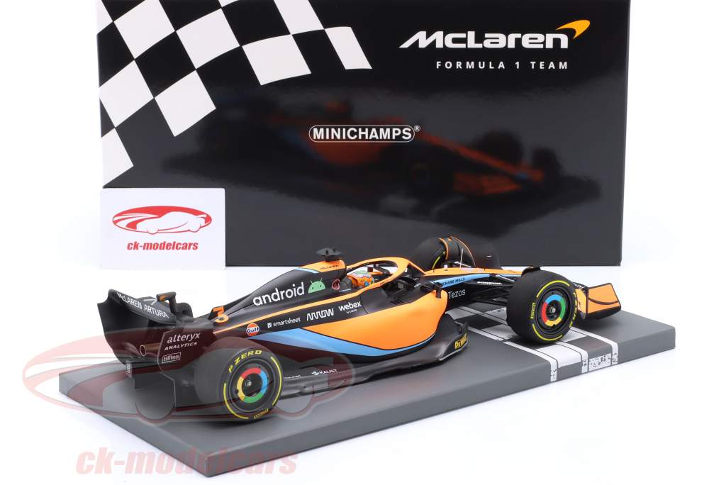 1/18 ミニチャンプス マクラーレンMCL36 D.リカルド 1/18