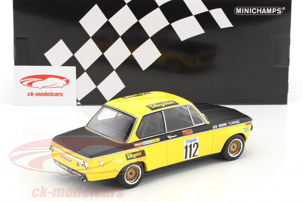 ミニチャンプス 1/18 BMW 2800 CS #10 スパ24H 1972