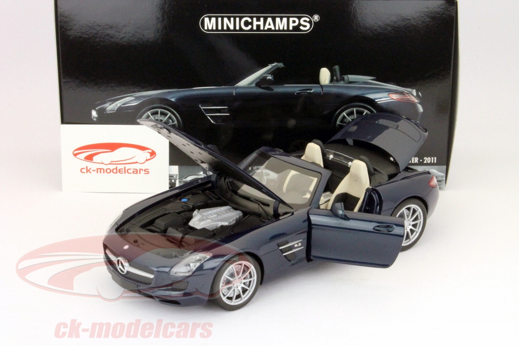 MINICHAMPS メルセデス・ベンツ SLS AMG レッド 1/18 MINICHAMPS
