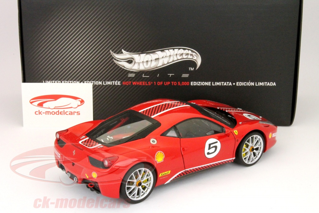 ホットウィールエリート】フェラーリ 458 ITALIA GT2 LM2011-AF CORSE