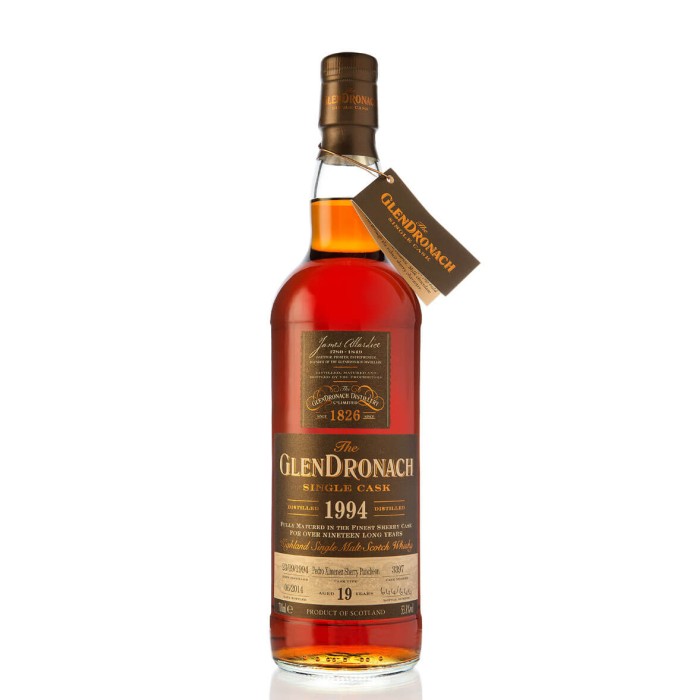 グレンドロナック1994 19年 Oloroso Sherry Puncheon Glendronach 1994