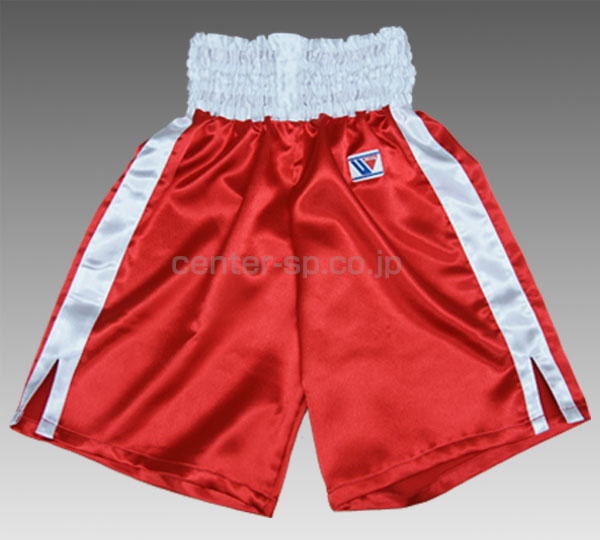 Winning ウイニング ボクシング パンツ 赤 白ライン Winning