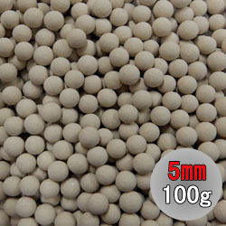ラジウムセラミックボール 直径5mm/100g[セラミック＆鉱石本舗]