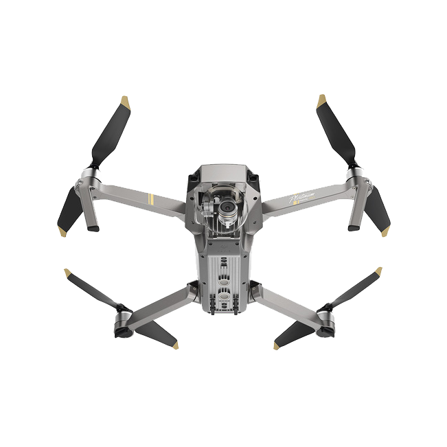 MAVIC PRO PLATINUM | DJI 折りたたみ式ドローン MAVIC PRO PLATINUM