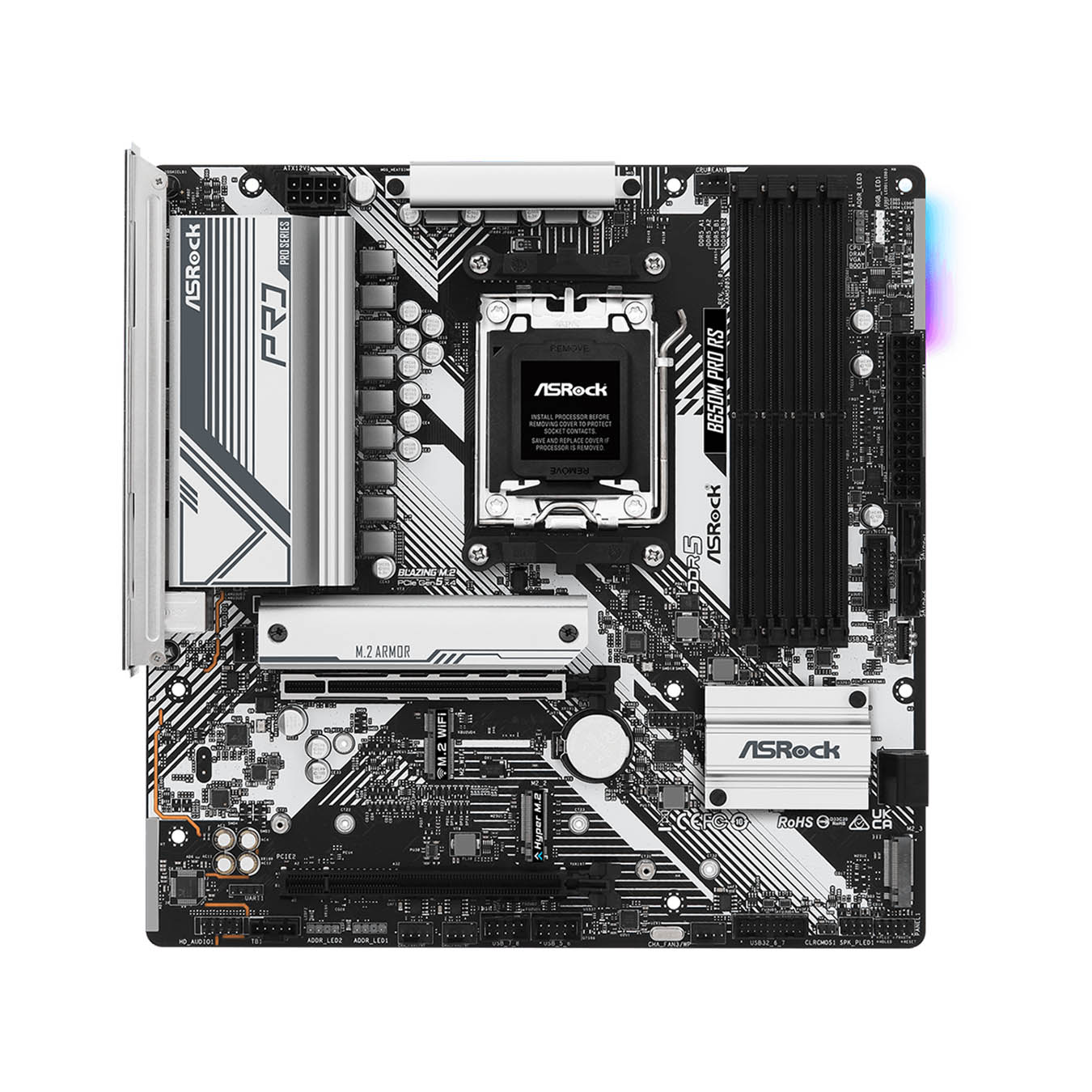 B650M Pro RS | ASRock(アスロック) Socket AM5 AMD B650 Micro ATX