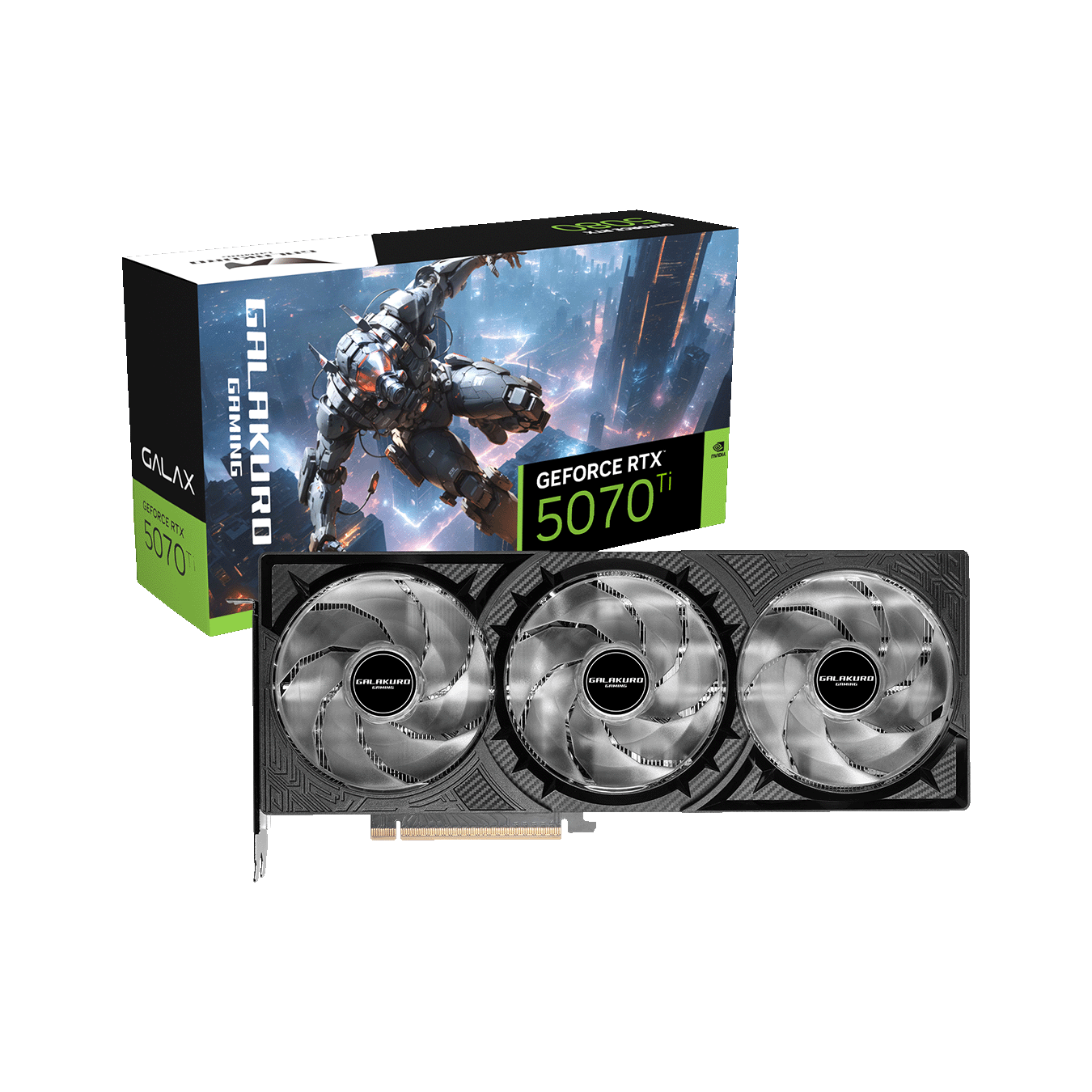 玄人志向 GALAKURO GAMING NVIDIA RTX 5070 Ti