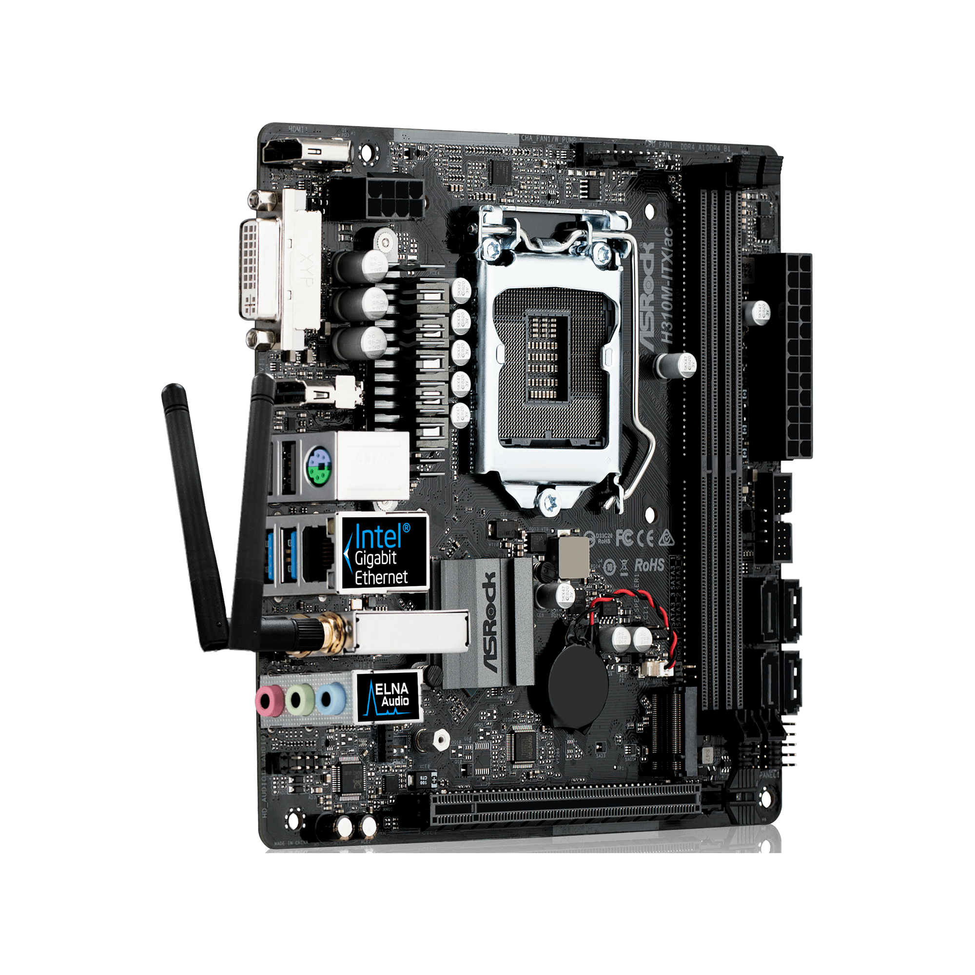 H310M-ITX/ac | ASRock(アスロック) LGA1151 Intel H310 MiniITX