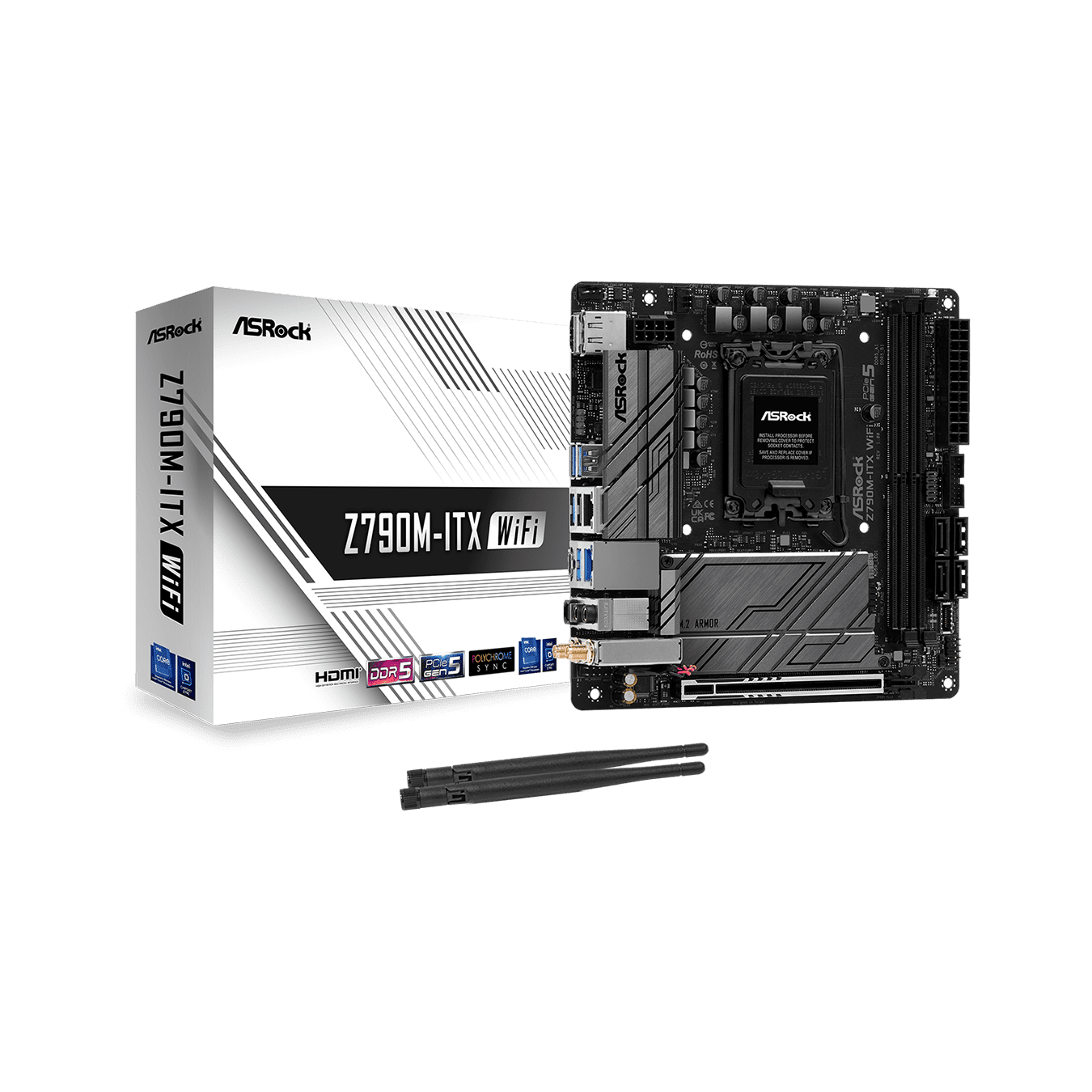 Z790M-ITX WiFi | ASRock(アスロック) LGA1700 Intel® Z790 Mini-ITX