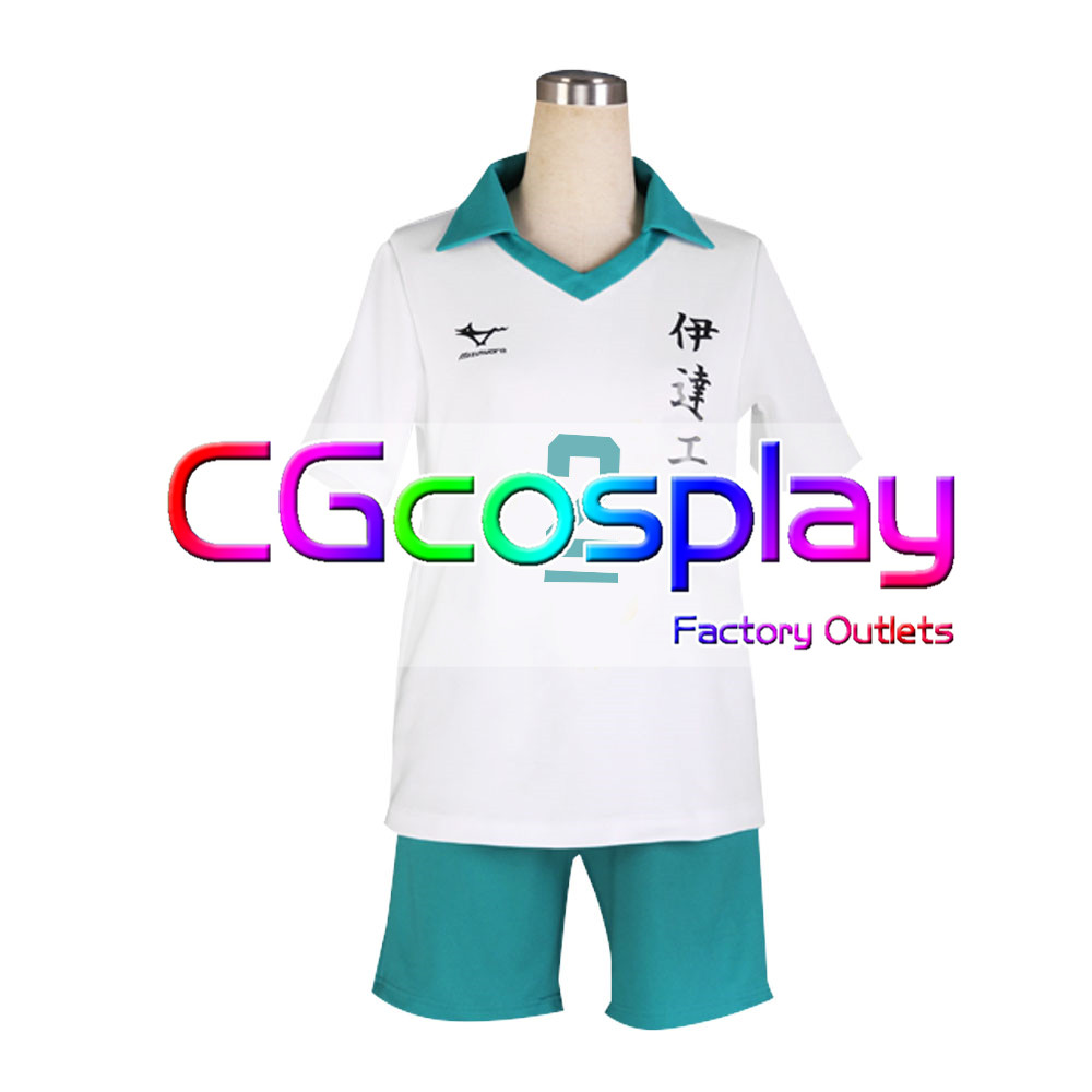 ユニフォーム 公式 ハイキュー 10周年 記念展 伊達工 二口堅治 L 入荷