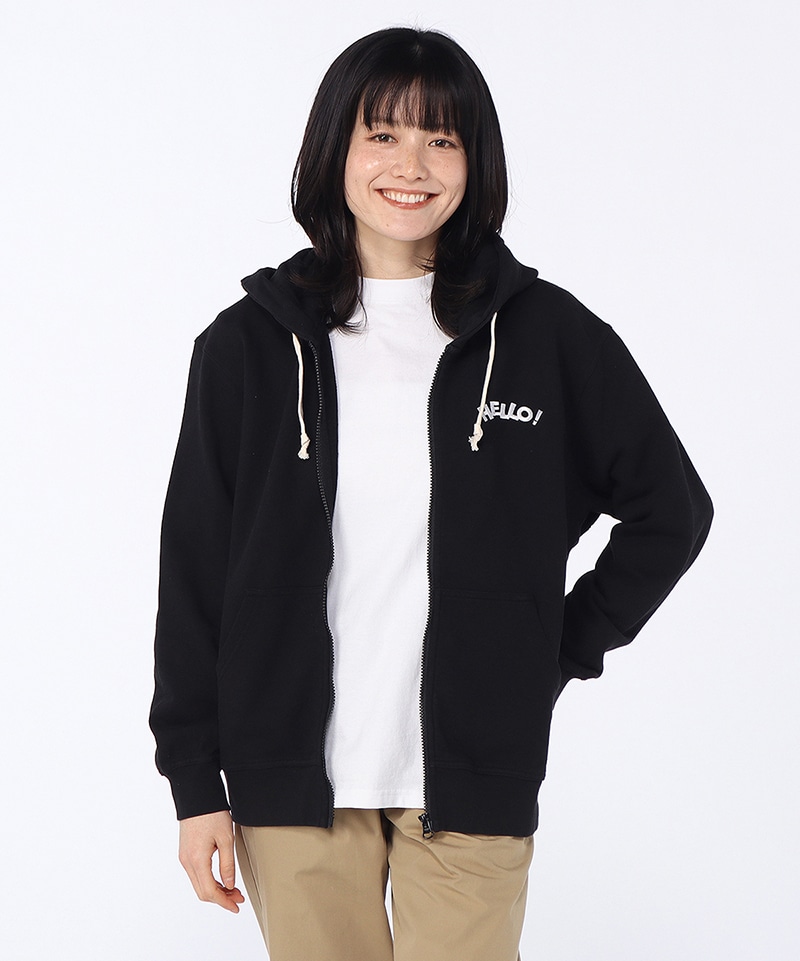 LP Hello! Booby Zip Parka/ループパイルハロー！ブービージップ