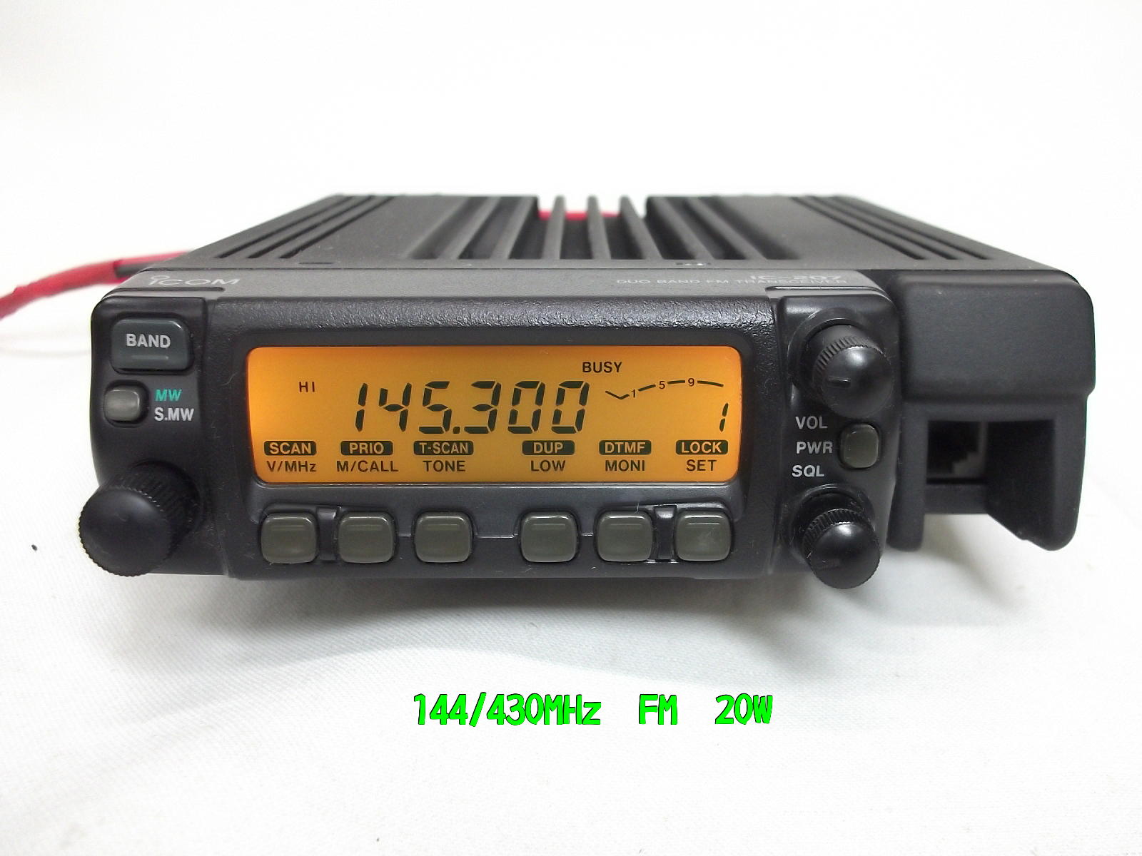 アイコム IC-2350J 145/430MHz 20W デュアルバンド FM トランシーバー