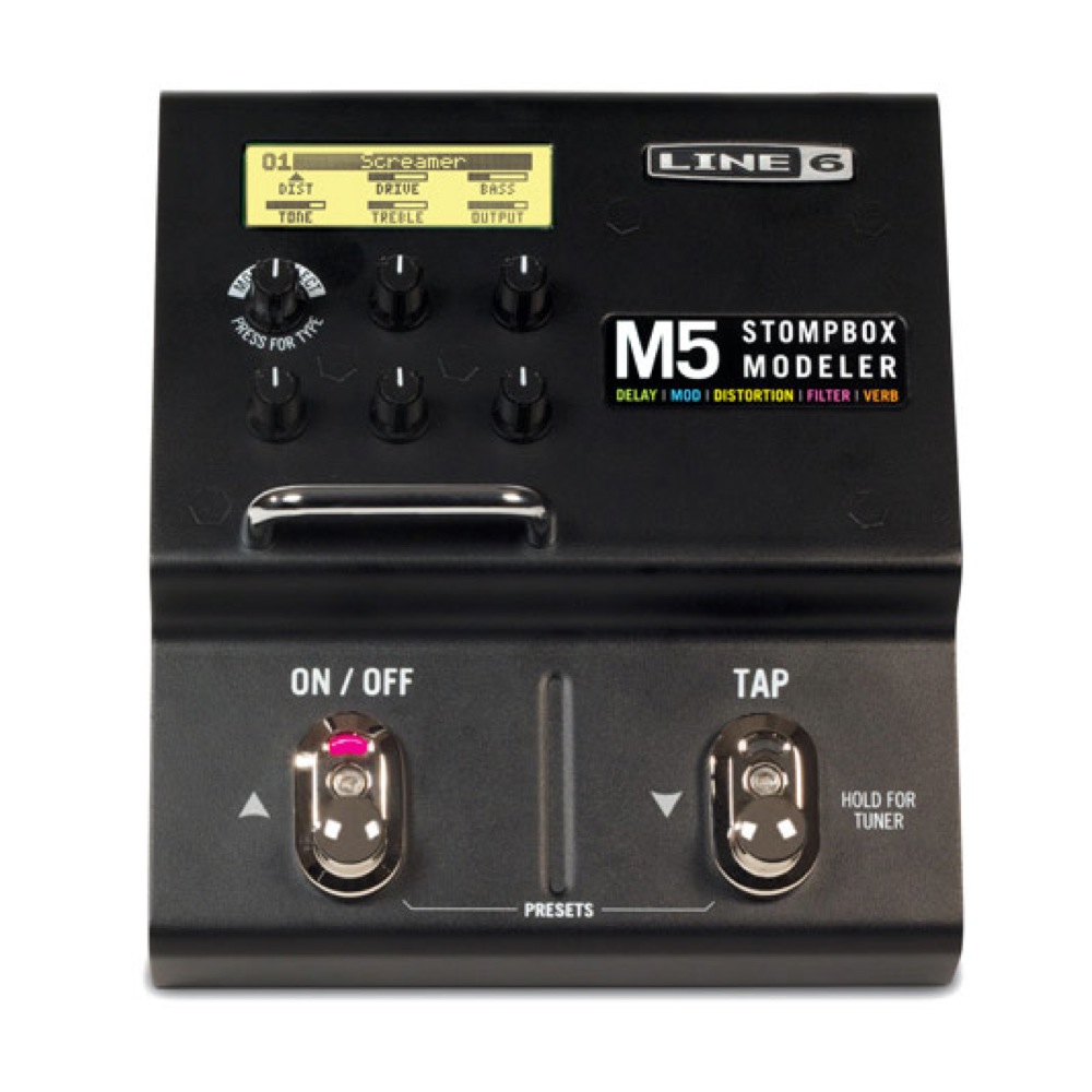 LINE6 M5 STOMPBOX MODELER ギターエフェクター(ライン6 シングル