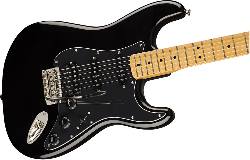 Squier Classic Vibe '70s Stratocaster HSS BLK MN エレキギター