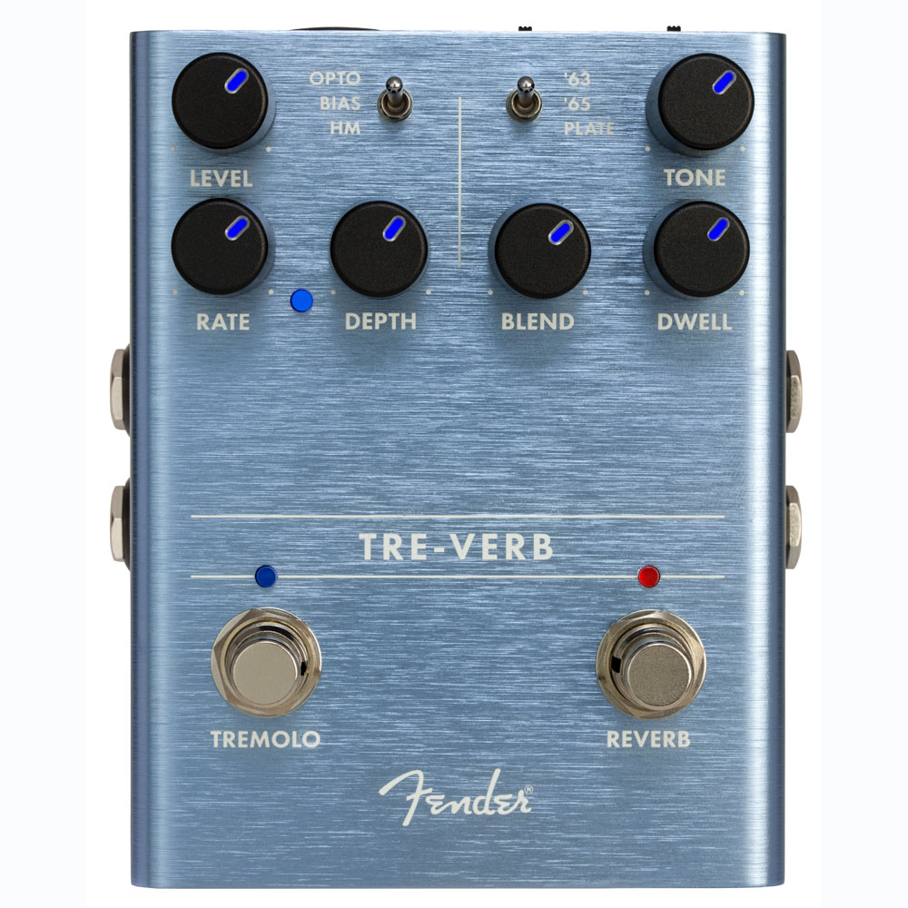 fender tre-verb フェンダー リバーブ ディレイ 新しい