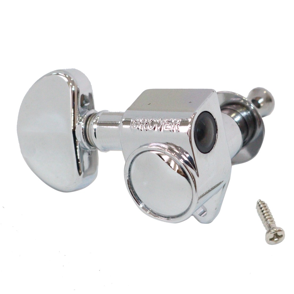 GROVER 102C LPタイプペグセット！グローバー 3x3 クローム