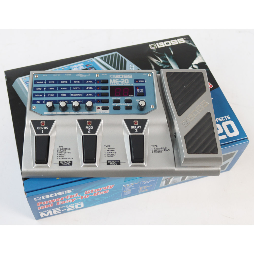 BOSS ME-20 マルチエフェクター BOSS ME-20 レビュー - ギタブロー