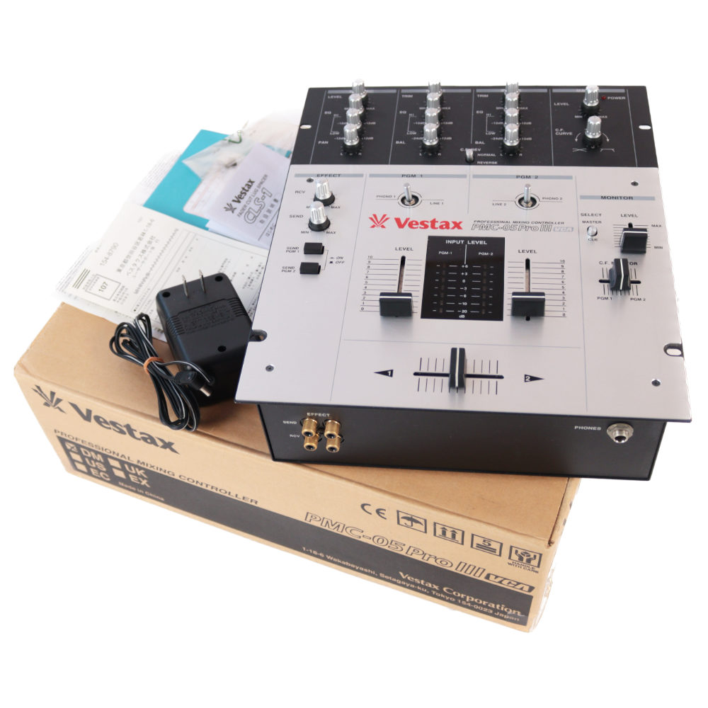 Vestax PMC-05Pro3 VCAモデル DJミキサー スクラッチ