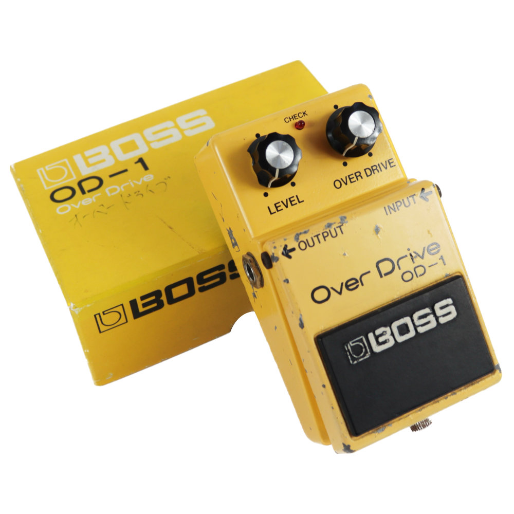 BOSS BOSS OD-1 Overdrive オーバードライブ ヴィンテージ ボス 銀ネジ