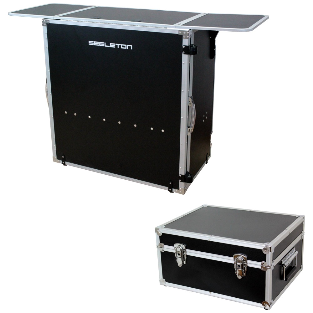 SEELETON SDJT 折りたたみ式 DJテーブル Dicon Audio DEC-40BL 7インチ