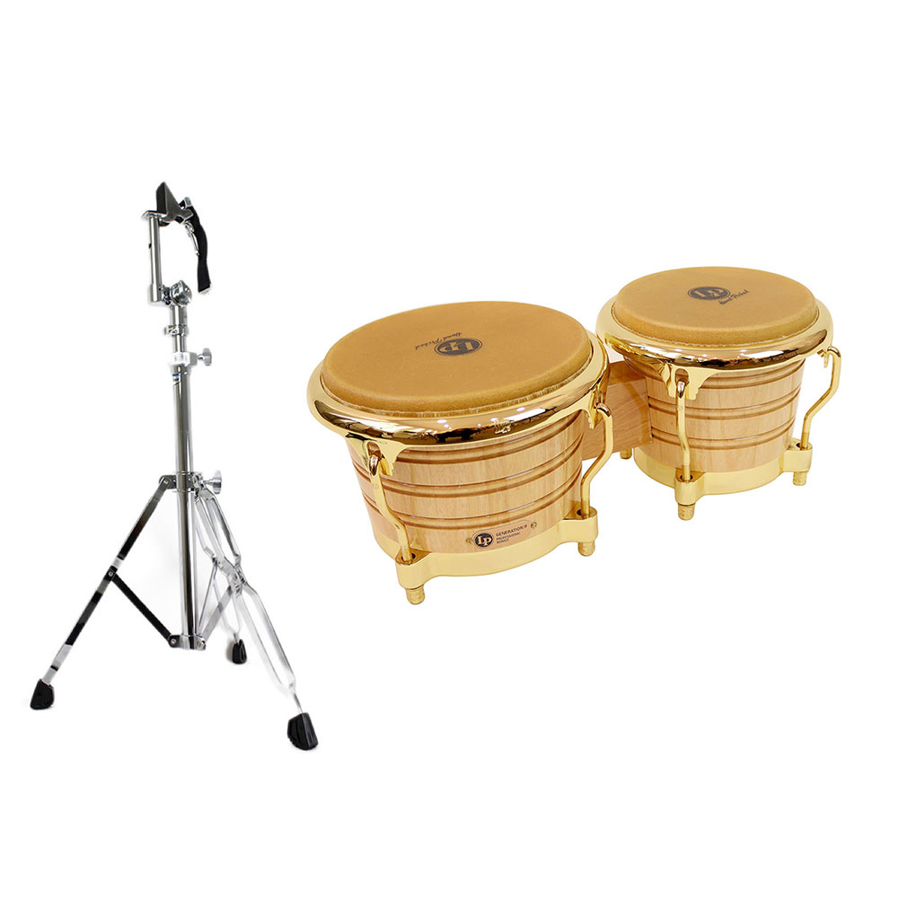 中古】LP ボンゴ Generation II® Wood Bongos 最低 価格ホビー・楽器