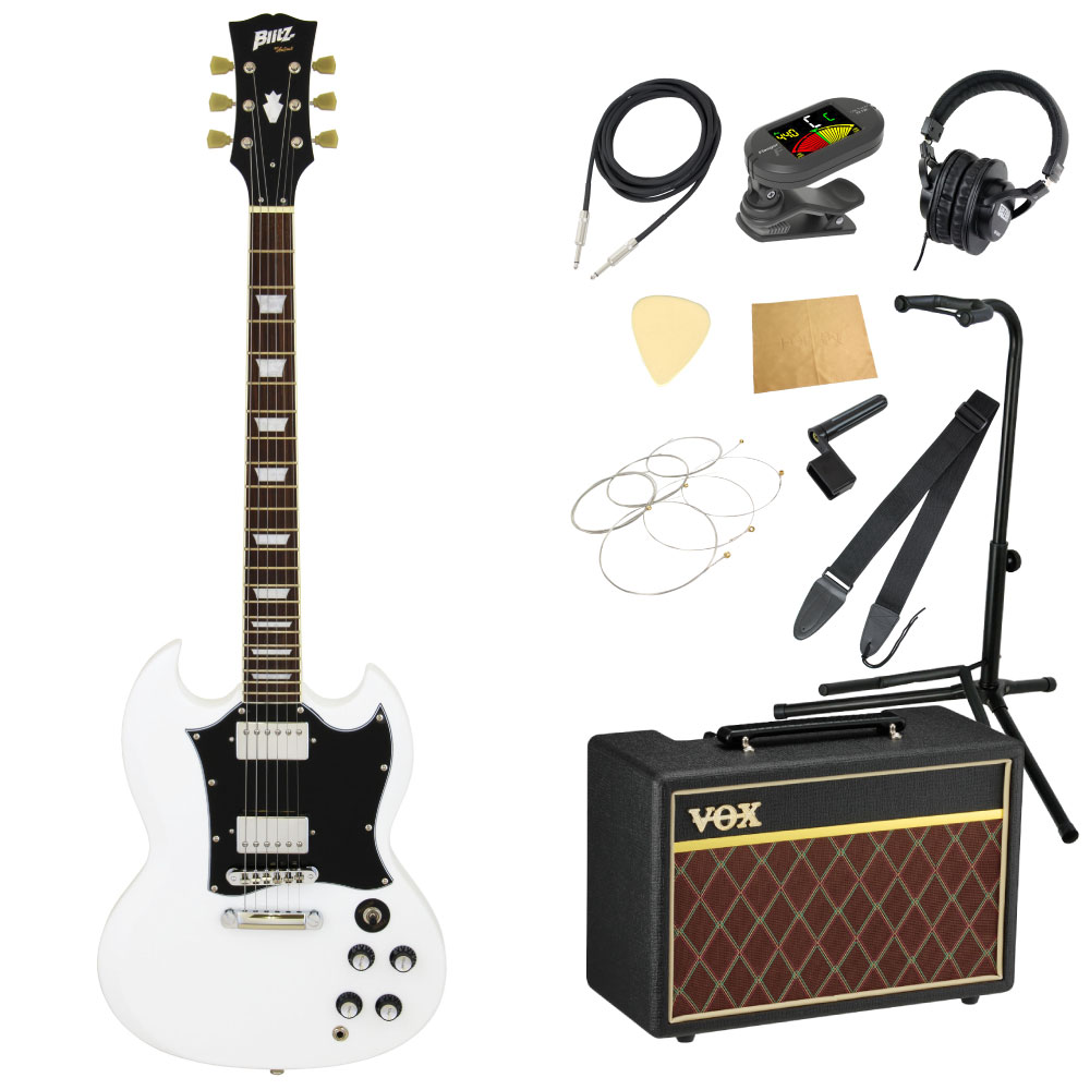 エレキギター（アンプ、シールド付き） Amazon.co.jp: MOSWAGシールド