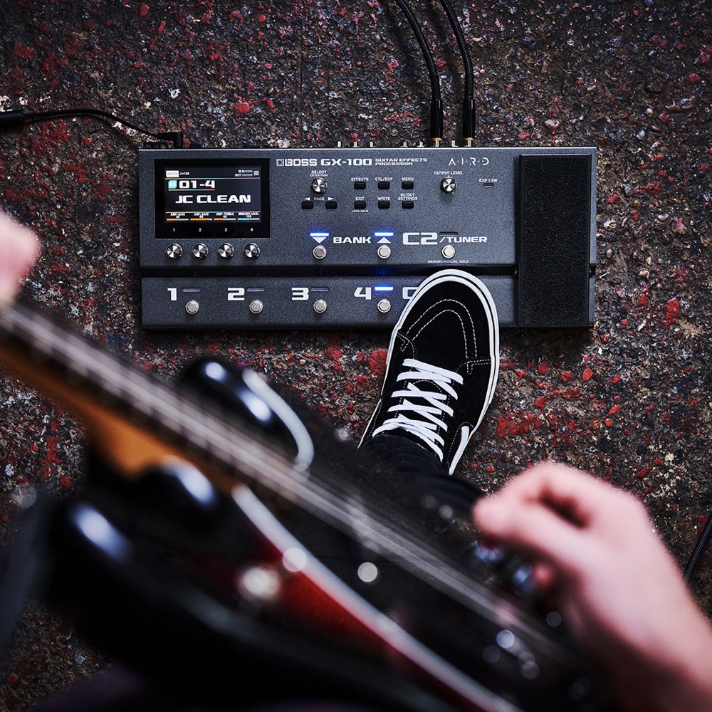 BOSS GX-100 開封のみ新同品 非純正中古ケース選択可です。 BOSS