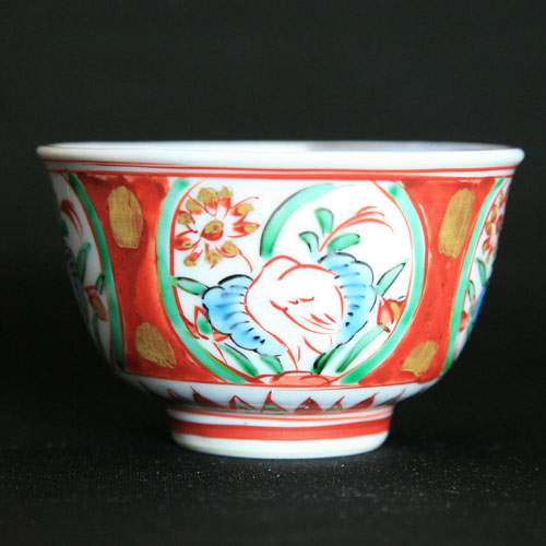 須田菁華 九谷焼 湯のみ茶碗 汲み出し 満200ml 日本茶湯呑