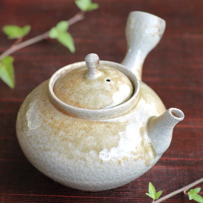 山本広巳 信楽土焼〆急須 穴窯焼成萬古焼 穴窯焼成煎茶器 名匠の