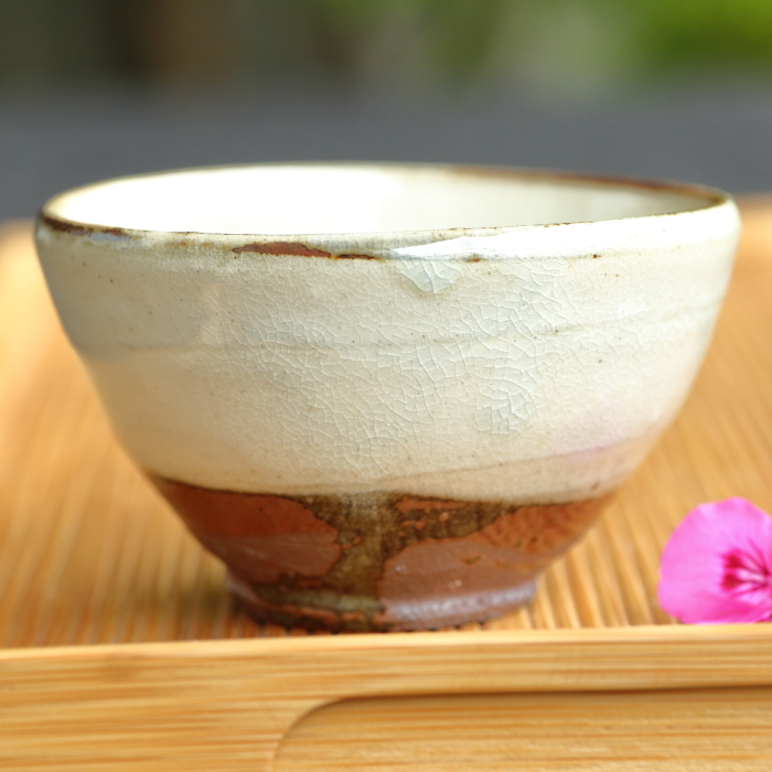 水野達蔵 粉引茶碗 粉引湯呑