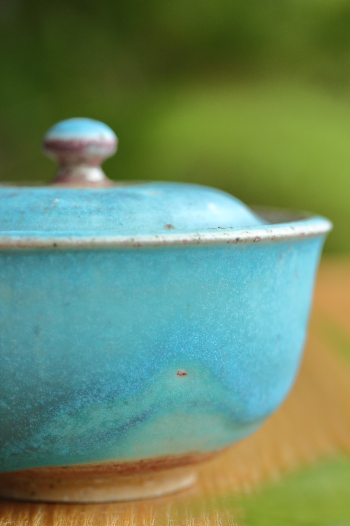 備前焼 茸 宝瓶 青 在銘 茶道具 煎茶器 青備前 備前焼 茸 宝瓶 青 在銘