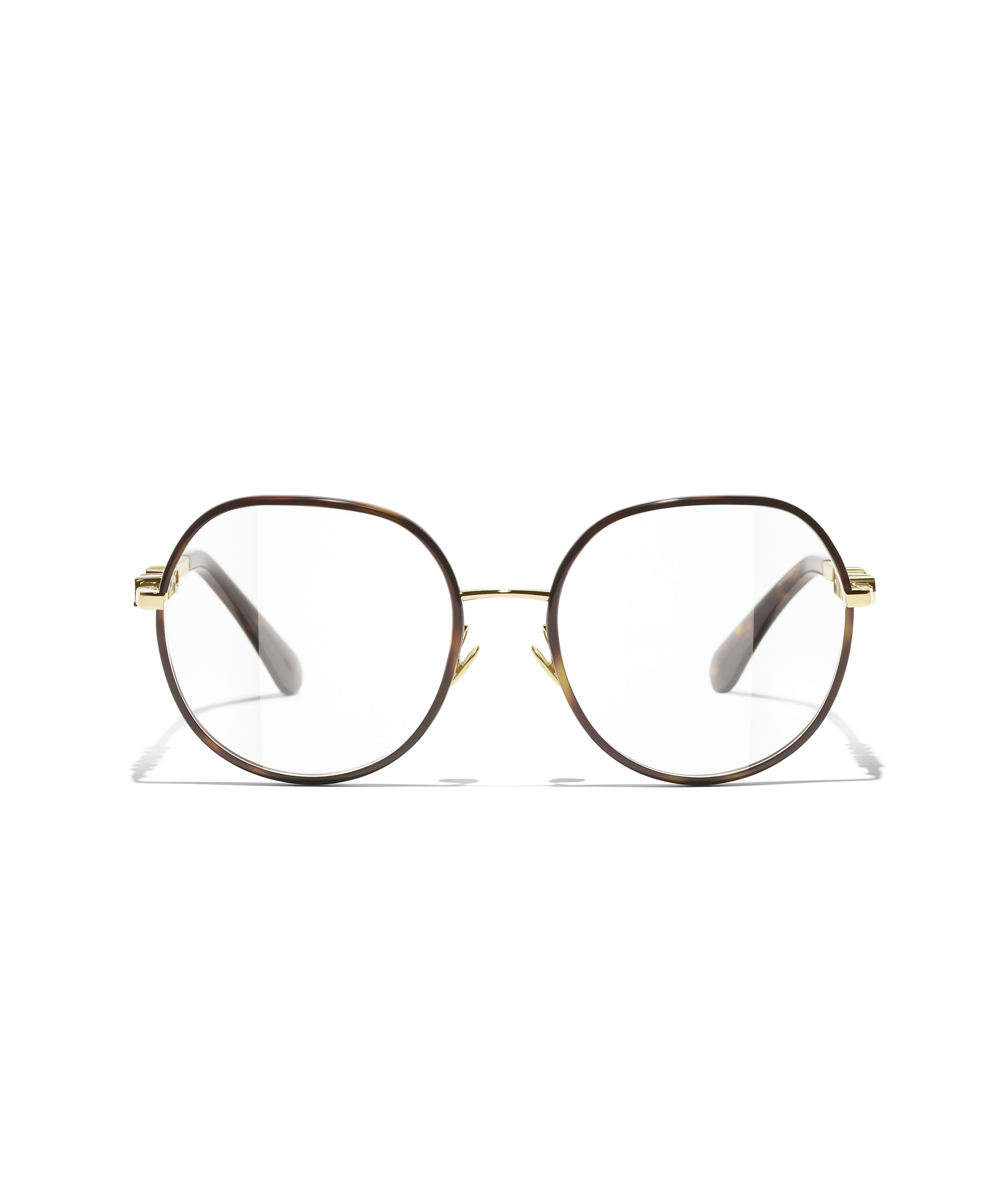 CHANEL Eyeglasses: Pantos Eyeglasses, metal — Fashion | CHANEL